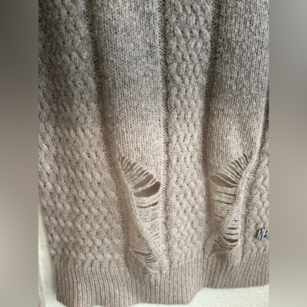 Itterre Wool Ombre Brown Sweater - Picture 3 of 16